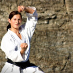 Karate girl